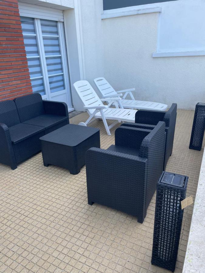 Appart Avec Terrasse Proche Plage - Classe 2 Etoiles คุกค์ ภายนอก รูปภาพ